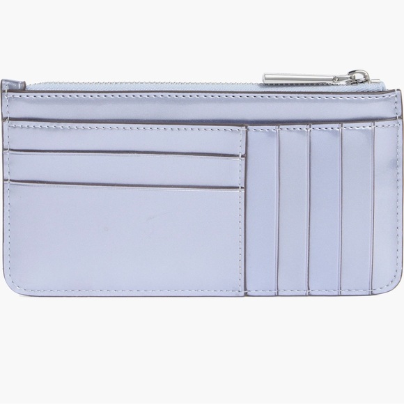 Kate Spade NWT Lilac Zip Cardholder Wallet 6.5” Slim Pouch - Picture 2 of 5